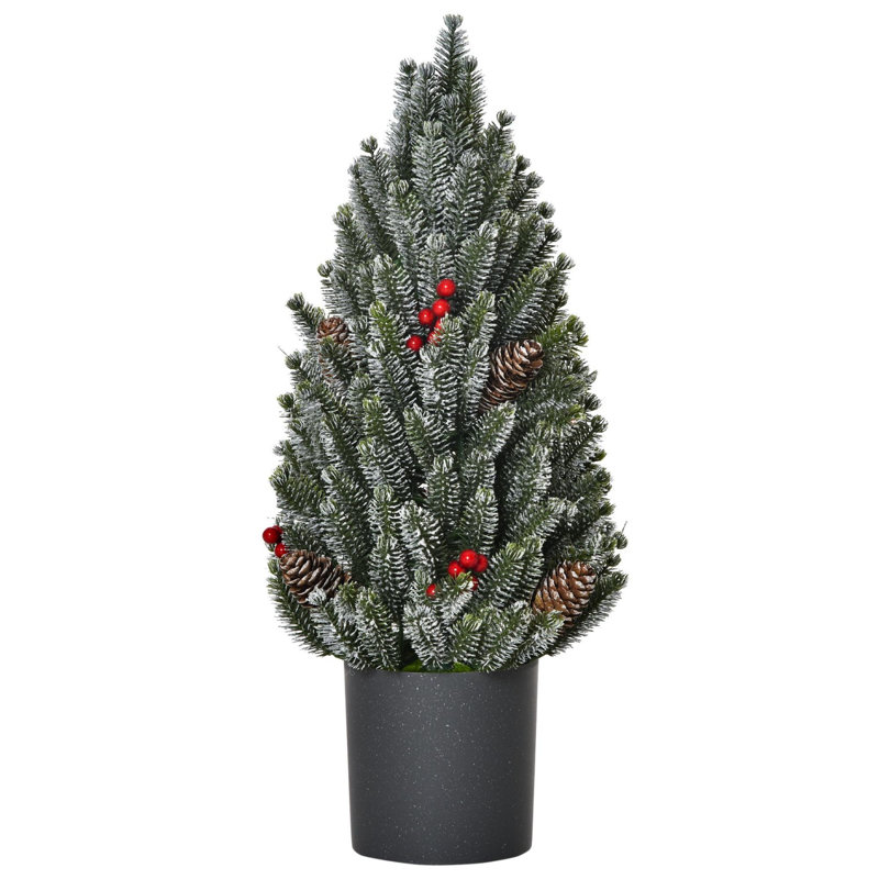 Arbre de Noël artificiel miniature 18 po