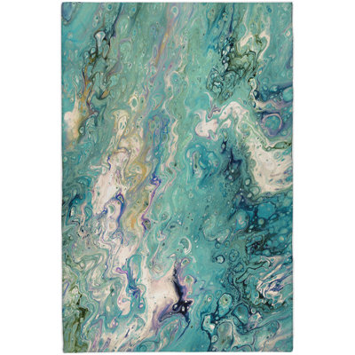 Premium Machine Washable Dream Shag Abstract Rug