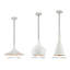 Luminaire suspendu conique à 1 lumière Zanaiya-933393650