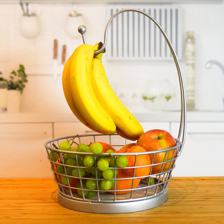 Just Ripe Fruit Bowl, Banana Hanger, Fresh Fruit