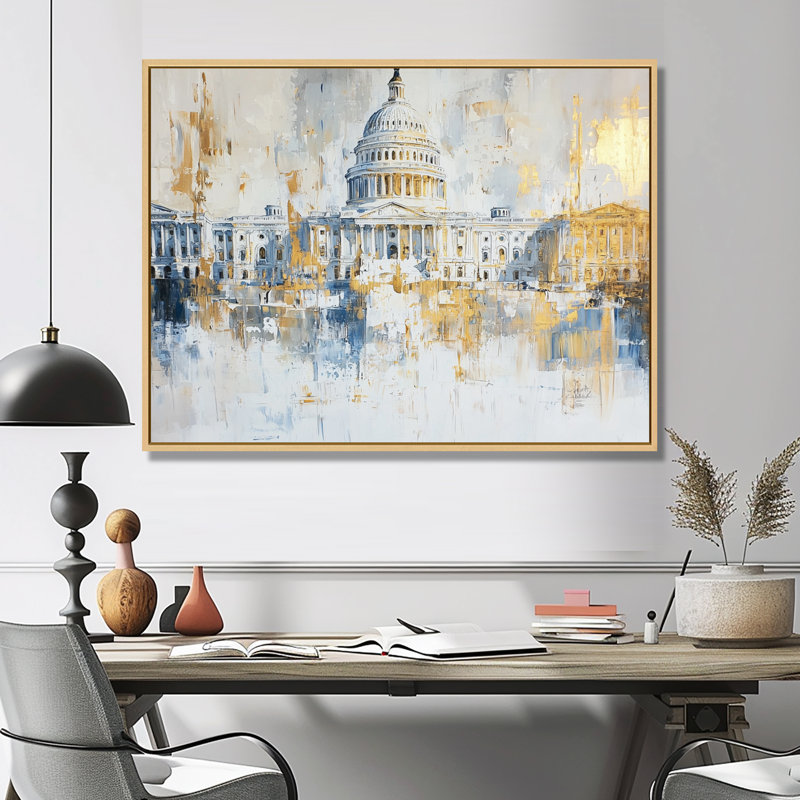 Chul - art mural patriotiste américain, H 34 po x l 44 po, Toile tendue, Ne s’applique pas