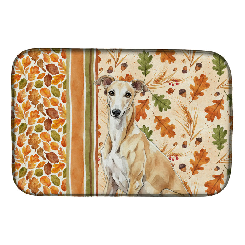 Tapis de séchage d'automne Fawn Greyhound Heirloom