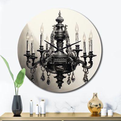 Horloge murale Chandelier