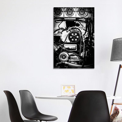 Moteur de voiture de course