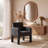 Natalie 26"W  Modern Upholstered Fully Assemble Dining Chair with Solid Wood Legs-5229708