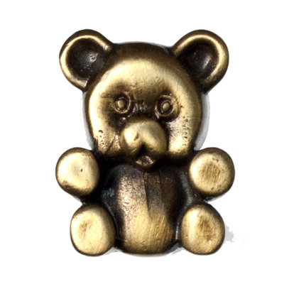 Poignée fantaisie 1" ours