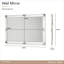 Penthouse Beveled Wall Mirror