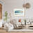 Coastal Retreat Beach Waves Abstract by cartissi-99433862
