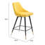 Tabouret de comptoir Mayarose - vert-1088105343-1088105337