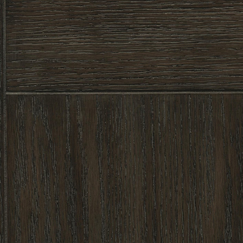 Transitional-Rustic Style Nightstand, Antique Grey/Coffee