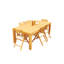 Surfliner Outdoor 7 - Piece Teak Dining Set