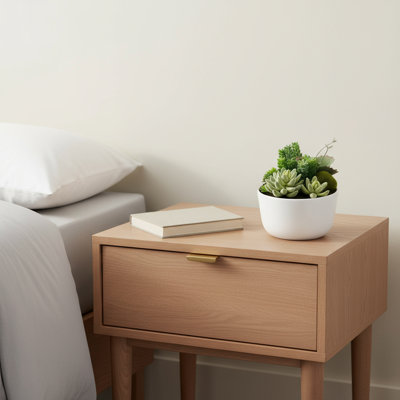 Plante grasse artificielle verte 7 po dans un pot rond en porcelaine blanche