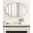 Beaded Oval Bathroom Mirror