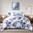 Wonderful Floral  Lightweight Comforter, 5 Pieces Comforter Set For Four Seasons-1263427759-1263427753