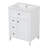 "24" White Bathroom Vanity With Sink, MDF & Rubberwood Construction, 3 Drawers & Cabinet With Adjustable Shelves, Modern Design For Small To Medium Bathrooms"-1850793682