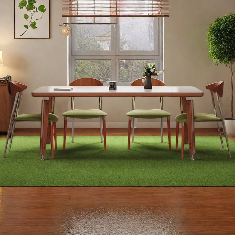Table de salle à manger légère et luxueuse, H 29,53 po x L 70,87 po x l 31,5 po