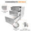 Outdoor Kitchen Drawer, 3-Layer Stainless Steel 18" W X 23" H X 23" D Outdoor Kitchen Access Drawer