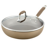 Anolon Advanced Bronze Hard-Anodized Nonstick Ultimate Pan with Lid, 12-Inch