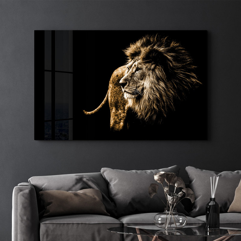 Peinture décorative en verre trempé