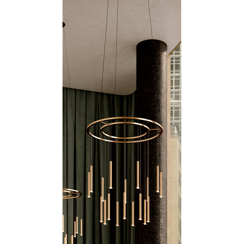 Candle 18 - Light LED Chandelier