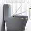 Dual-Flush Grey Silent Anti-Odour Toilet (Seat Included)