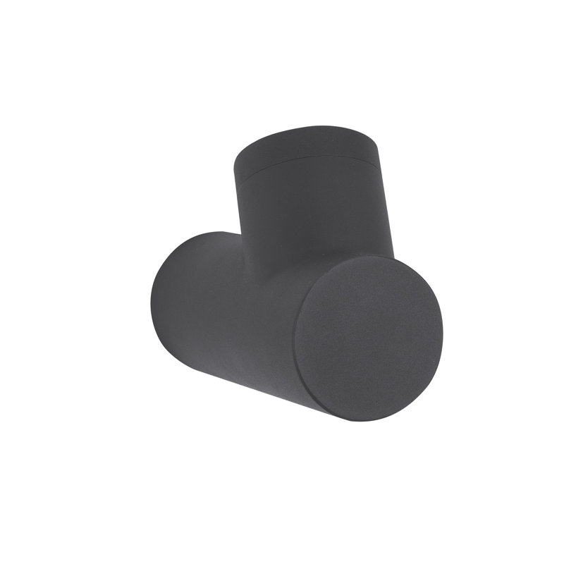 Frosted Glass Outdoor Armed Sconce