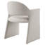 Fauteuil de salle à manger rembourré Talia-105770577