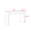 French style wooden porch table.-1655152609