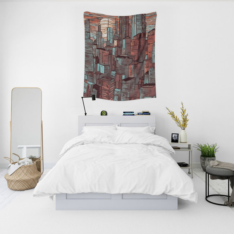 Tapisserie murale, H 60 po x l 51 po