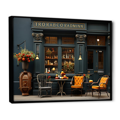 Photographie de café français - art mural France