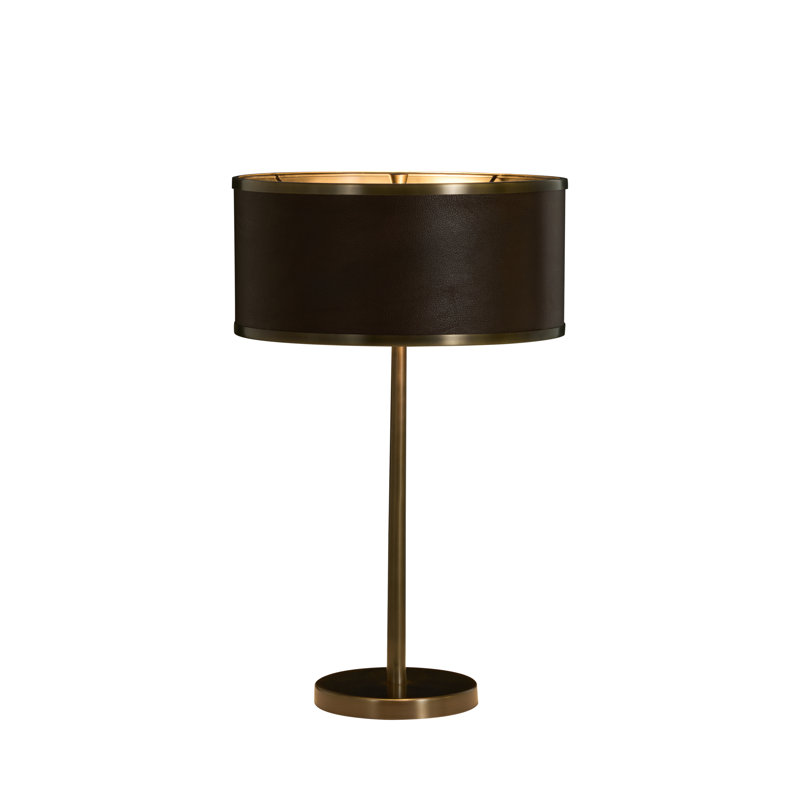 Lampe de table en cuir Vistara Mountain H