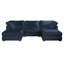 Nestle U Shape, Fixed Back-2041419701