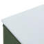 Meuble-lavabo mural simple 48 po avec lavabo flottant vert