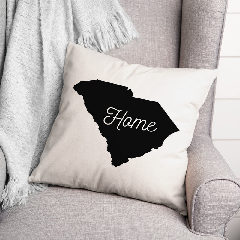 Throw Pillow, South Carolina