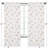 Semi-Sheer Rod Pocket Curtain Panels