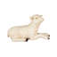 Goat Sculpture, Laying, Gel Coat