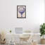 Art mural rétro sur toile flottante encadrée, design par Marcus Jules-203312812-203312813