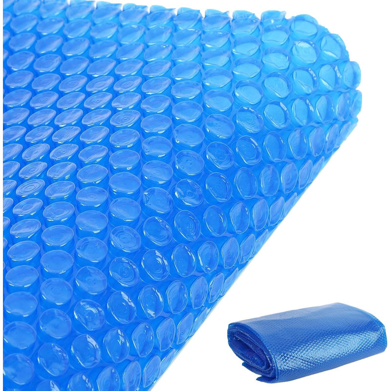 Couverture solaire pour piscine, couverture solaire 12mil pour piscine hors-terre et creusée 1200Series, L 24 po x P 12 po