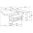 Prentiss 78-Inch Extension Counter Dining Table