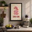 Saki San Fish Retro 1 Piece Wrapped Canvas Wall Art-2127531174-2127531173