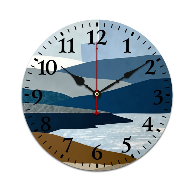 Horloge murale 12 po x 12 po