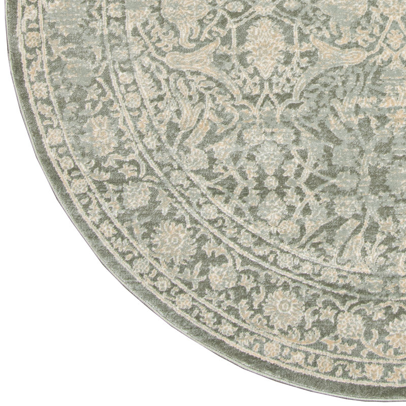 Benson Oriental Indoor Rug, Round  5'3