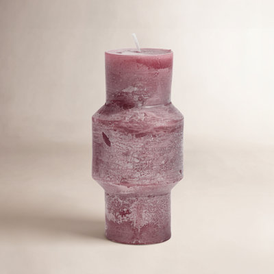 Unscented Totem Pillar Candle