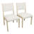 Porschia Solid Wood Solid Wood Top Pedestal Dining Set-1397151929-1397151930