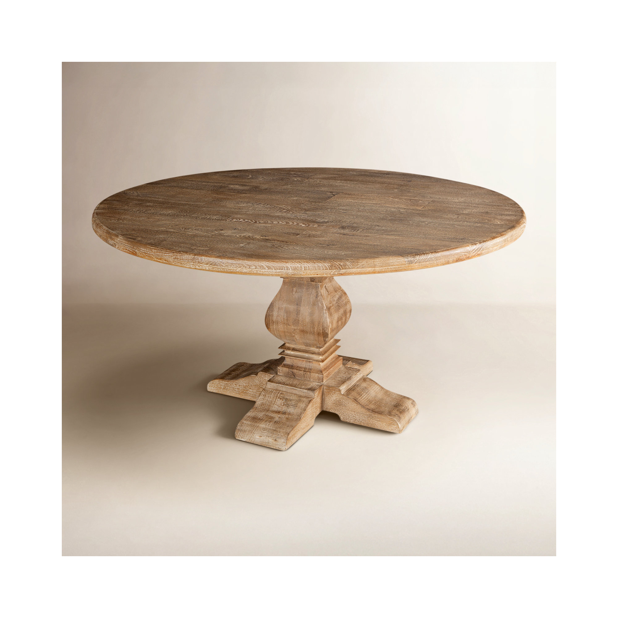 Lyons Round Dining Table, 60" W x 60" L