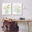 «Summer Garden Watercolor Daisies», ensemble de 2 toiles murales par Katrina Pete-1641988296