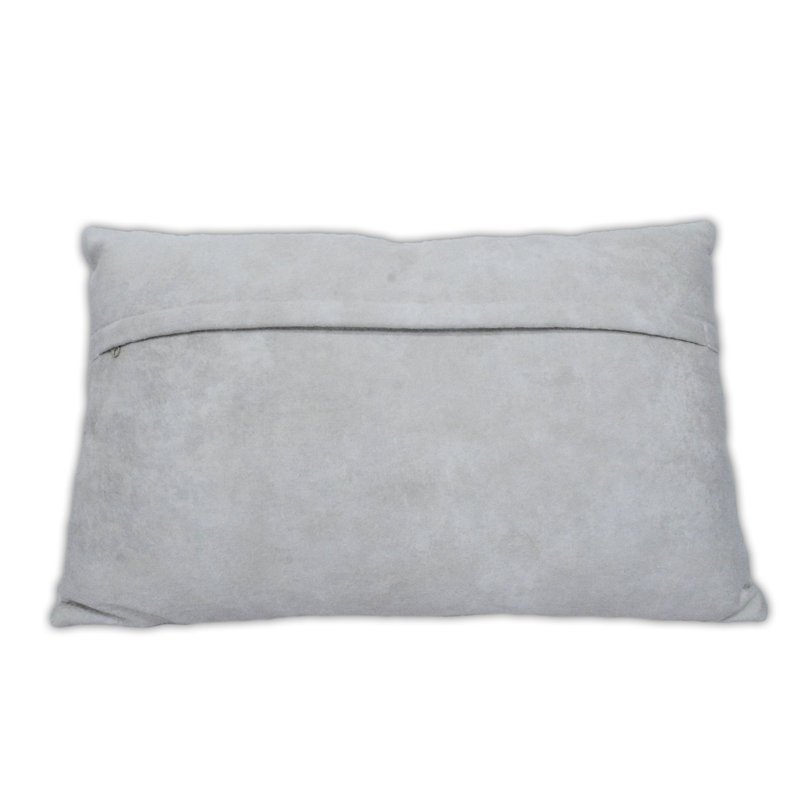 Velvet Throw Pillow, Ivory