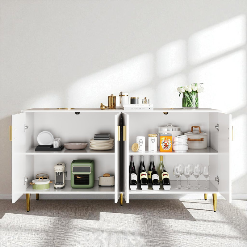 152cm Sideboard, White