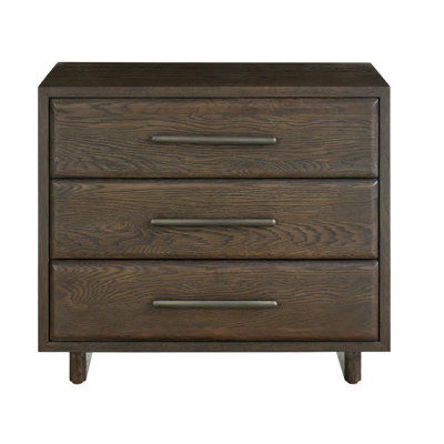 Modern 3 - Drawer Nightstand