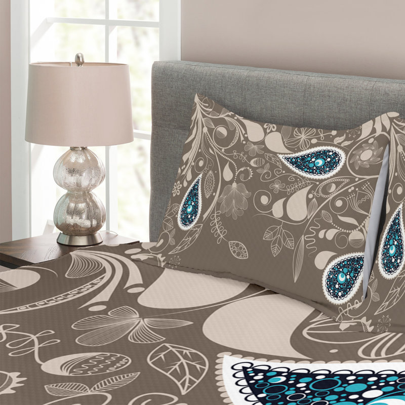 Bedspread Set with Shams, 220 x 264 cm
